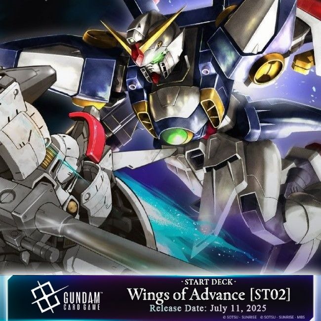 Gundam Card Game: Starter Deck Display – Wings of Advance [ST02]
